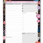 Bloco de Tarefas do Dia Fiore