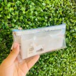 Estojo Escritório - Quadriculado Transparente