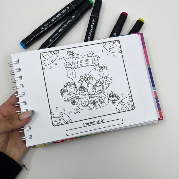 Caderno de Colorir - Divertidamente - Imagem 3