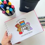 Kit Canetas para Colorir 24 Cores + Livro de Colorir Ursinho - Imagem 7