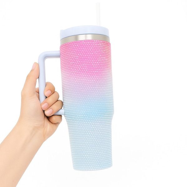 Garrafa com Canudo 1,200ml - Strass - Imagem 3