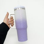 Garrafa com Canudo 1,200ml - Strass - Imagem 4