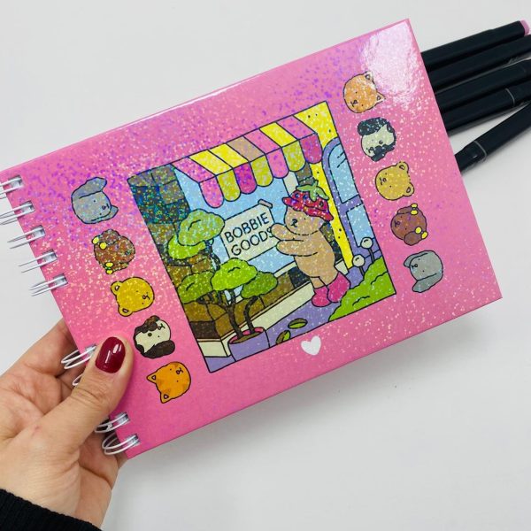 Livro de Colorir Ursinho - Holográfico - Imagem 2