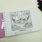 Livro de Colorir Stitch - Holográfico - Imagem 3