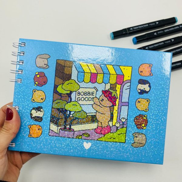 Livro de Colorir Ursinho - Holográfico - Imagem 1