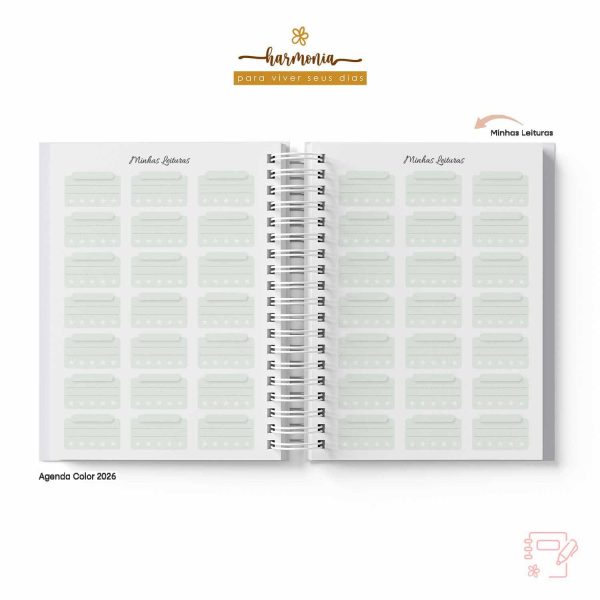 Agenda Personalizada 2026 - Harmonia - Color - Imagem 16
