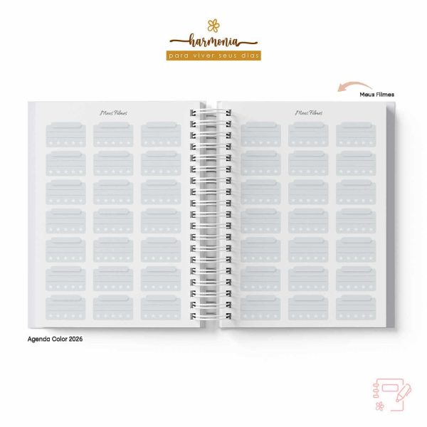 Agenda Personalizada 2026 - Harmonia - Color - Imagem 17