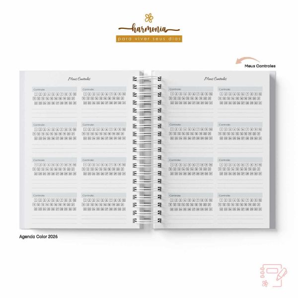 Agenda Personalizada 2026 - Harmonia - Color - Imagem 19