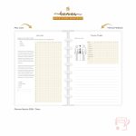 Planner de Discos Personalizado 2026 - Harmonia - Neutro - Imagem 26