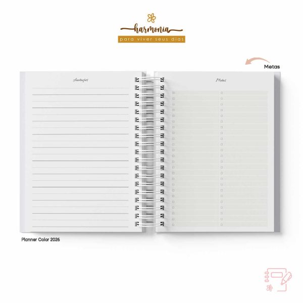Planner Personalizado 2026 - Harmonia - Color - Imagem 20