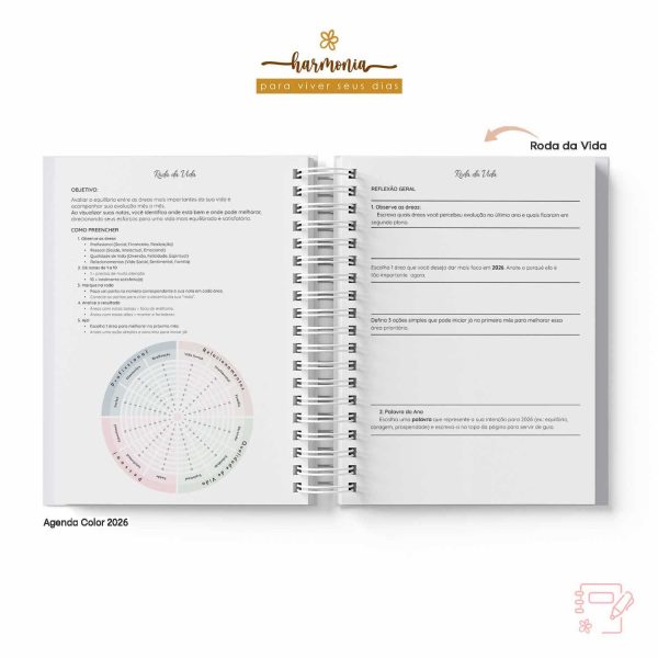 Agenda Personalizada 2026 - Harmonia - Color - Imagem 10