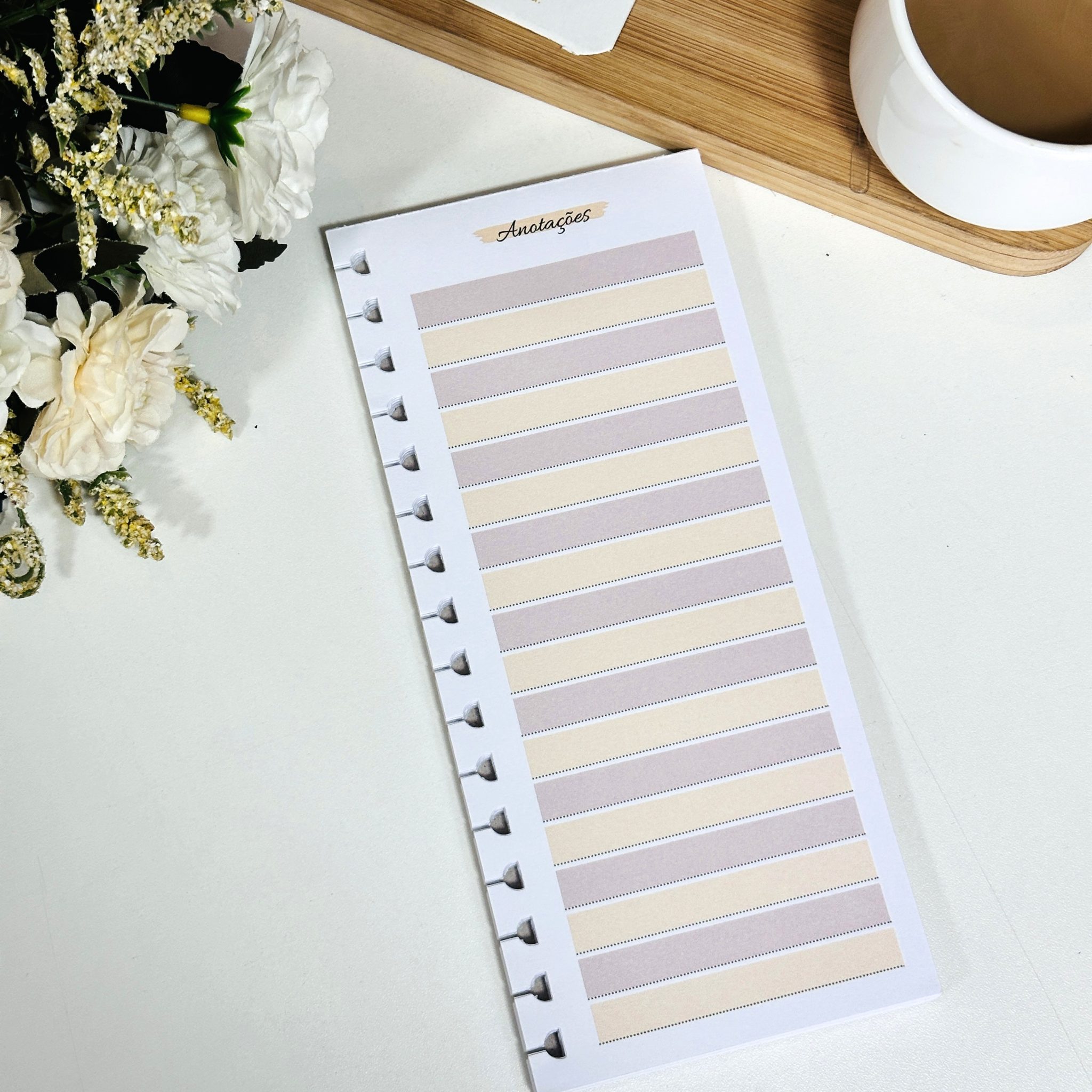 IMG_4903 (1) Bloco de Anotações Furo Smart - Harmonia - Neutro - Imagem 1