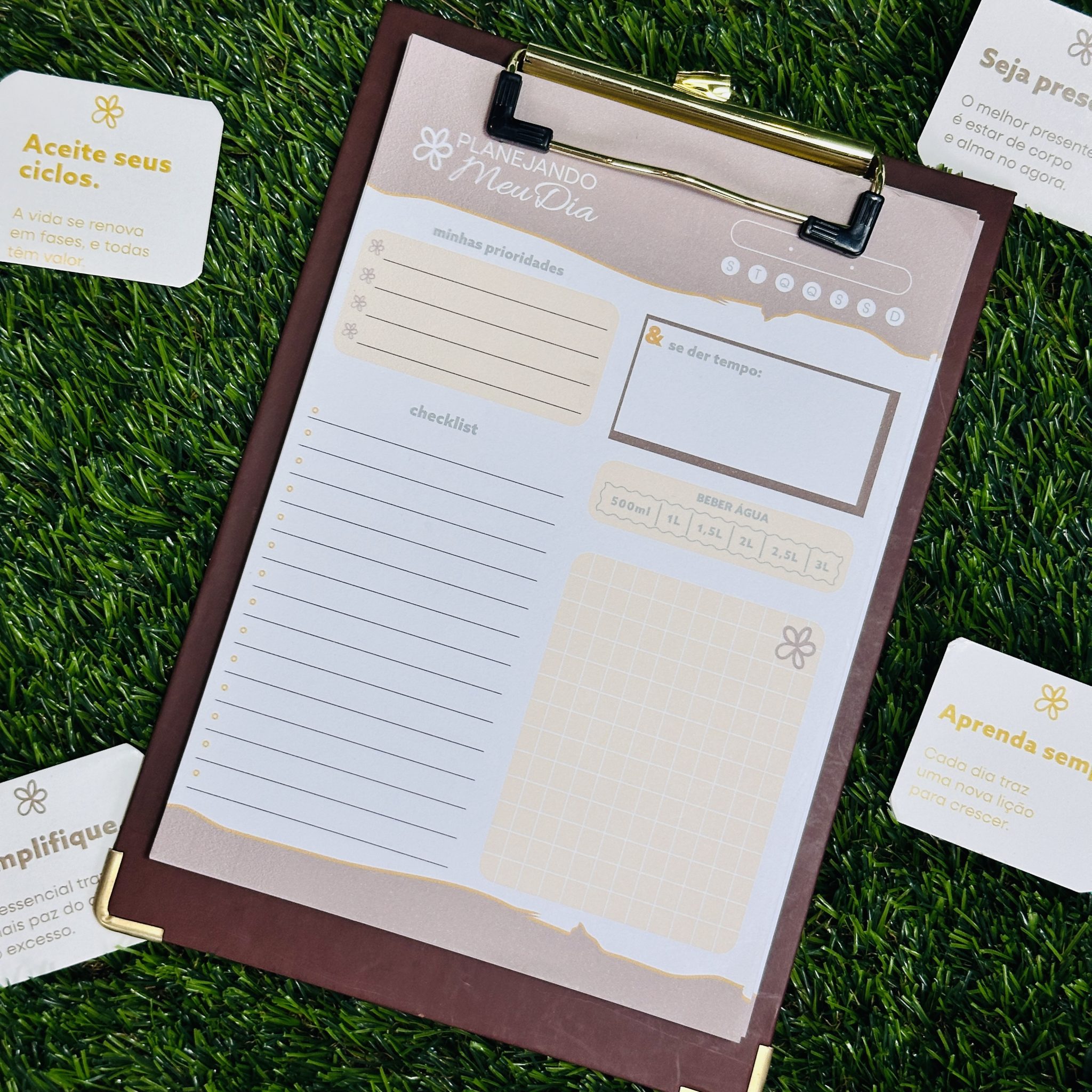 IMG_4966 Prancheta em Capa Dura A5 - Harmonia - Neutro - Imagem 1