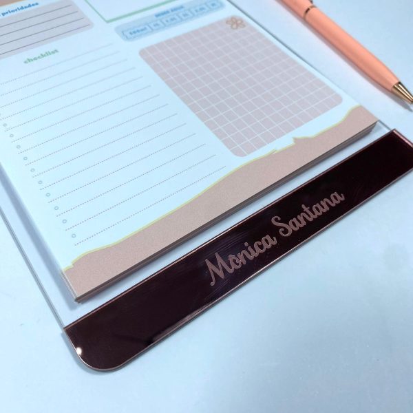 Prancheta em Acrílico Personalizada A5 - Harmonia - Color - Imagem 3
