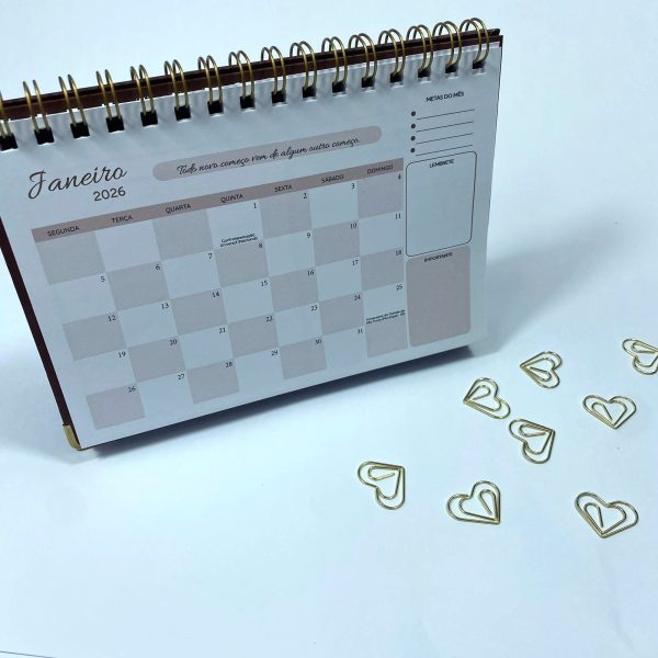 Calendário de Mesa - Harmonia - Neutro - Imagem 4