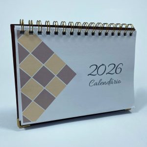 Calendário de Mesa - Harmonia - Neutro