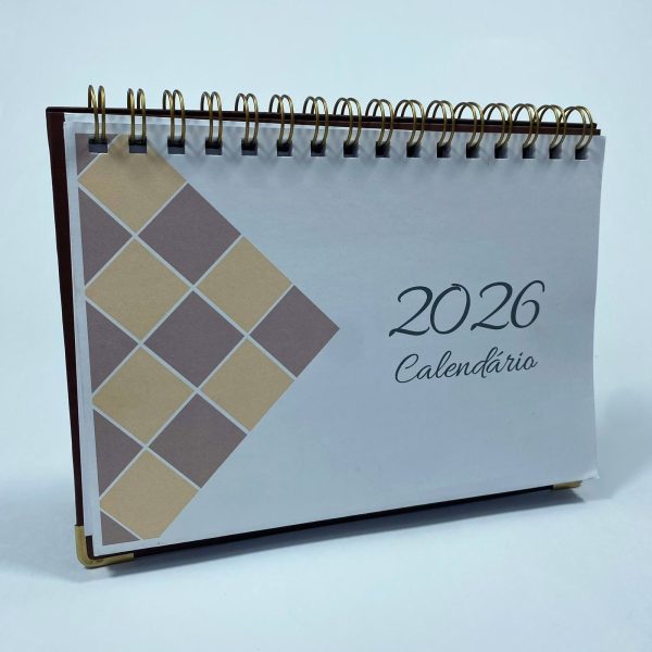 Calendário de Mesa - Harmonia - Neutro - Imagem 1