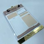 Prancheta em Acrílico Personalizada A5 - Harmonia - Neutro - Imagem 2